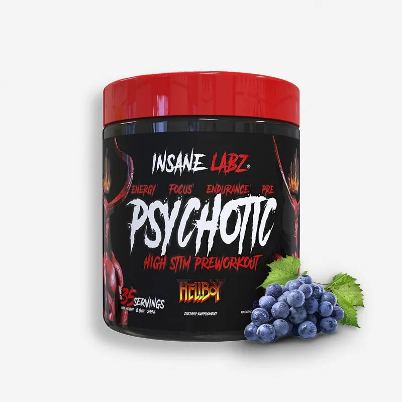PSYCHOTIC HELL BOY 35 SERVICIOS SABOR GRAPE – INSANE LABS