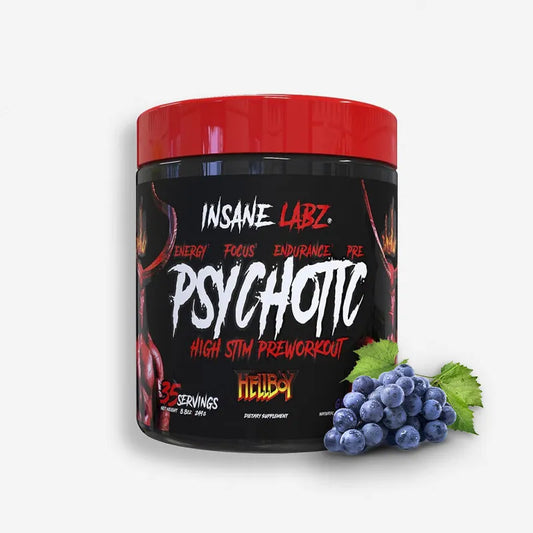 PSYCHOTIC HELL BOY 35 SERVICIOS SABOR GRAPE – INSANE LABS