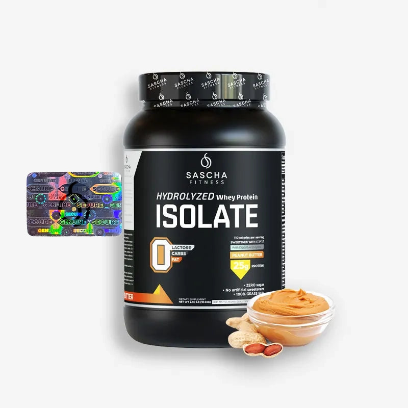 ISOLATE SASCHA FITNESS 2 LIBRAS SABOR PEANUT BUTTER