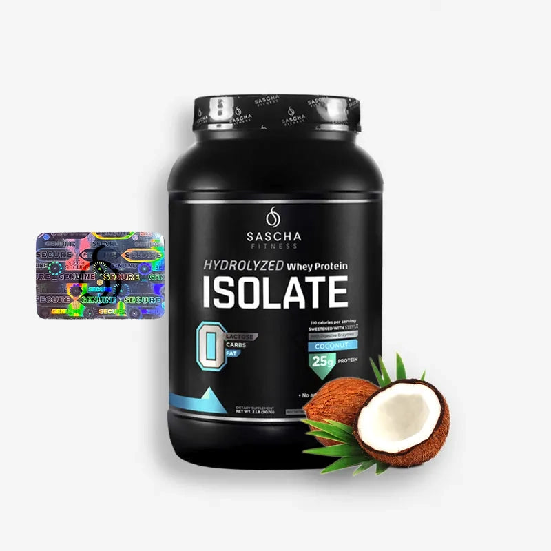 ISOLATE SASCHA FITNESS 2 LIBRAS SABOR COCONUT