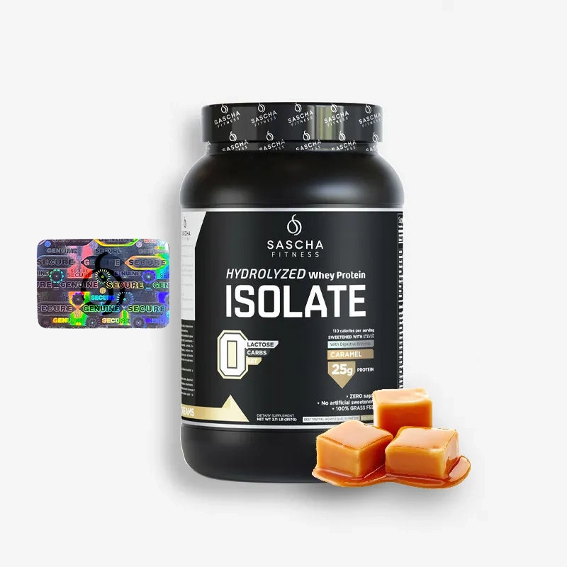 ISOLATE SASCHA FITNESS 2 LIBRAS SABOR CARAMELO