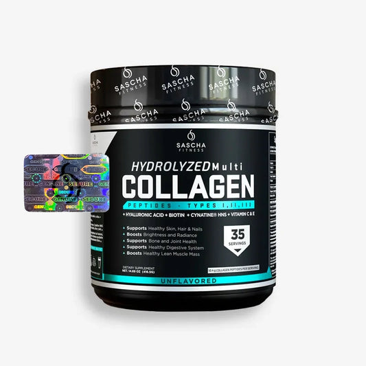COLLAGEN HYDROLYZED SASCHA FITNESS 35 SERVICIOS