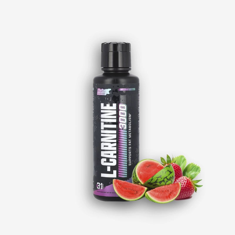 L-CARNITINA LIQUIDA NUTREX – 3000MG 16 ONZAS SABOR STRAWBERRY WATERMELON