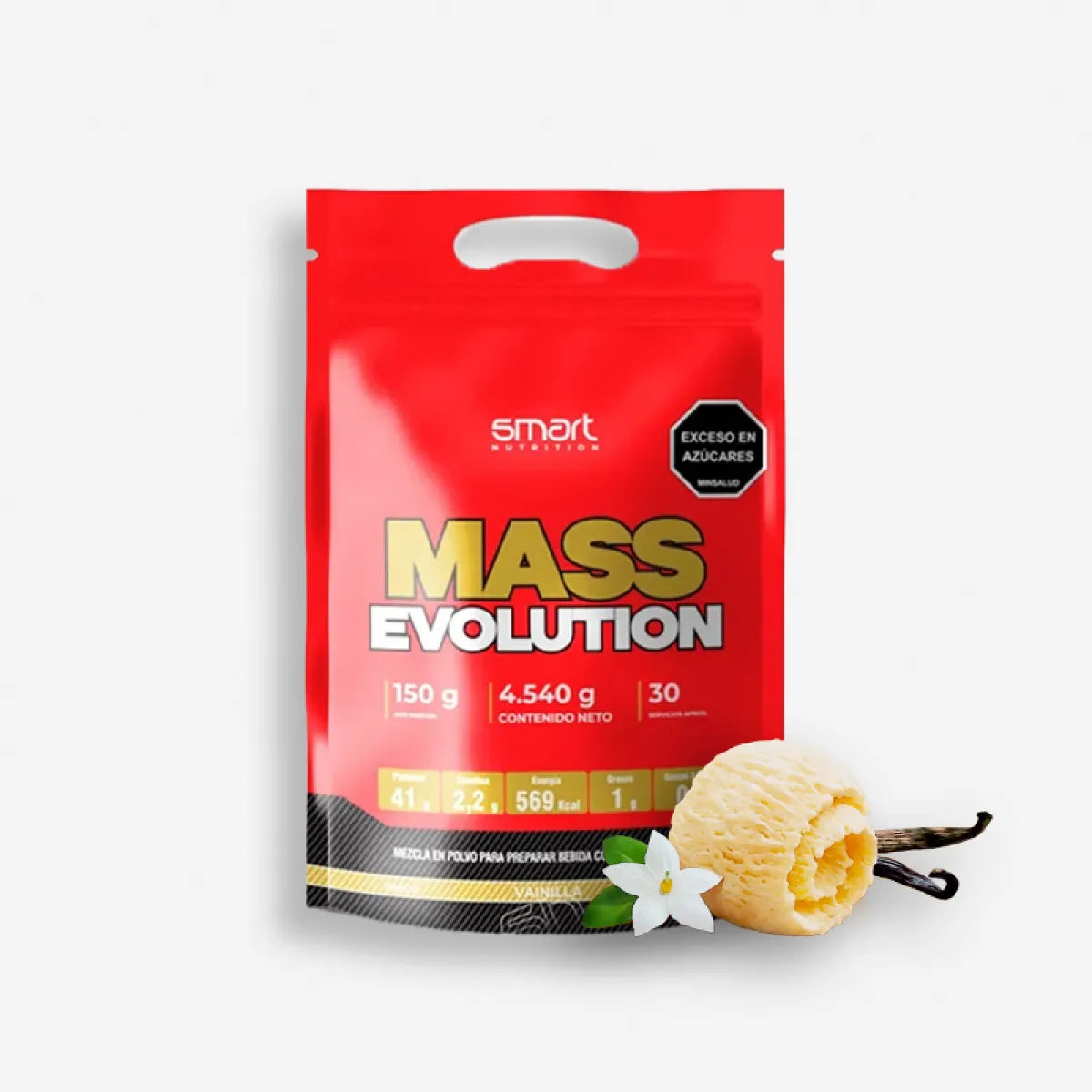 MASS EVOLUTION 10 LIBRAS SABOR VAINILLA – SMART NUTRITION