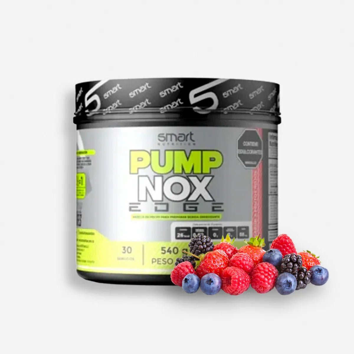 PUMP-NOX EDGE 30 SERVICIOS – SMART NUTRITION SABOR FRUTOS ROJOS
