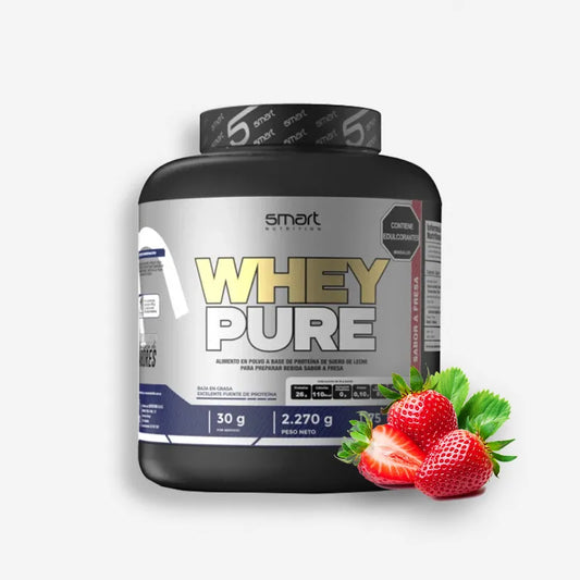 WHEY PURE 5 LIBRAS SABOR FRESA – SMART NUTRITION