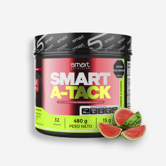 SMART A-TACK CREATINE 64 SERVICIOS SABOR SANDIA – SMART NUTRITION
