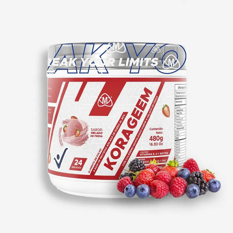 KORAGEEM COLAGENO 24 SERVICIOS SABOR RED FUSION – IMN