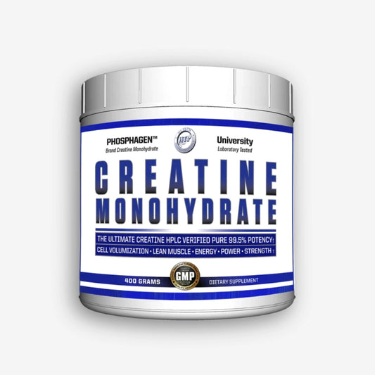 CREATINE MONOHYDRATE HTP 400 GRAMOS – 80 SERVICIOS
