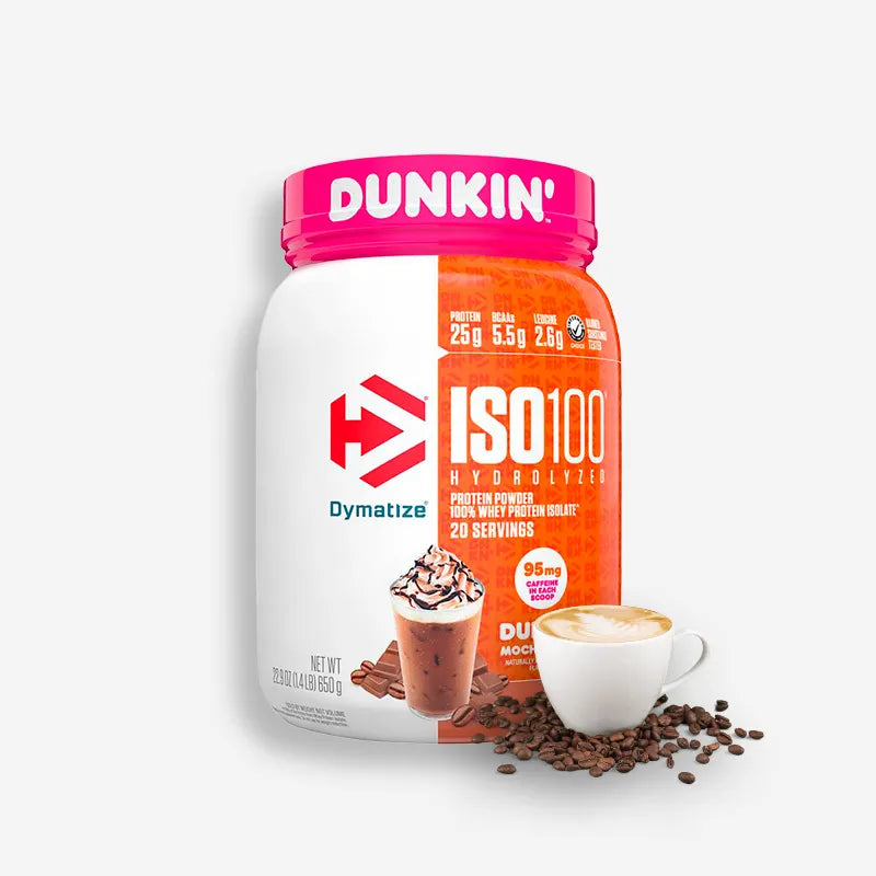 ISO 100 1.4 LIBRAS DUNKIN SABOR MOCHA LATTE – DYMATIZE