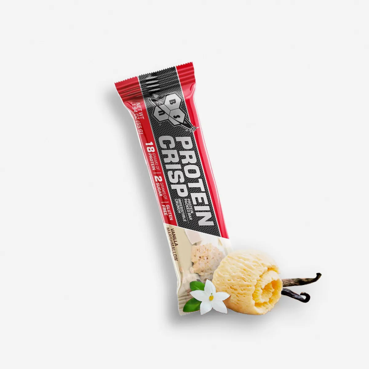 UNIDAD PROTEIN CRISP VAINILLA MARSMALLOW 55 GRAMOS – BSN