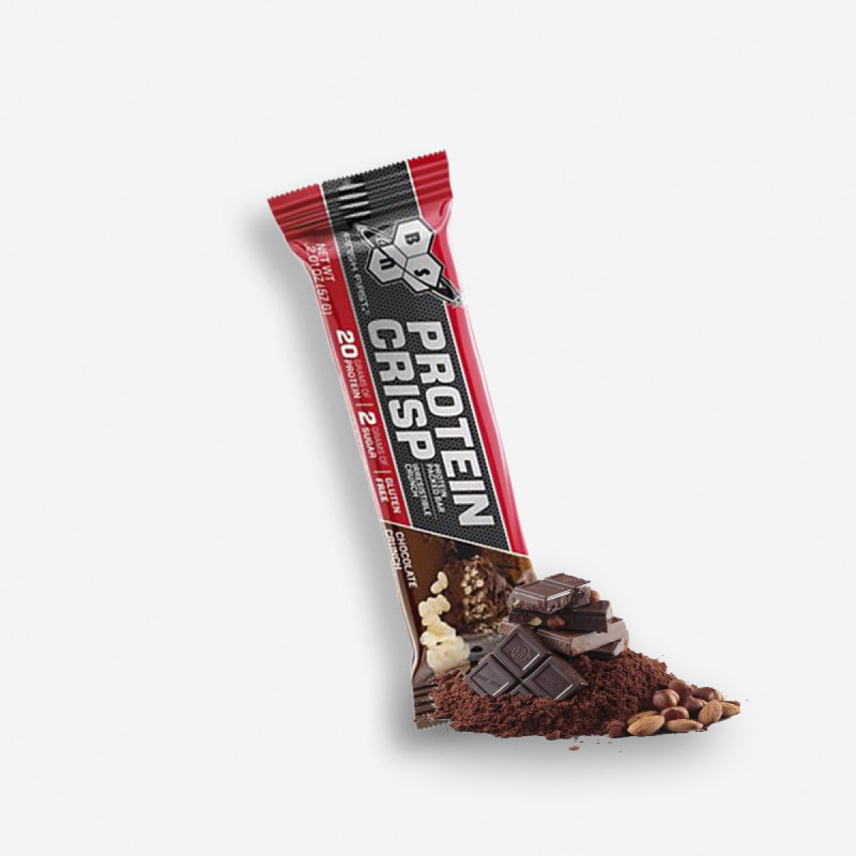 UNIDAD PROTEIN CRISP CHOCOLATE CRUNCH 55 GRAMOS – BSN
