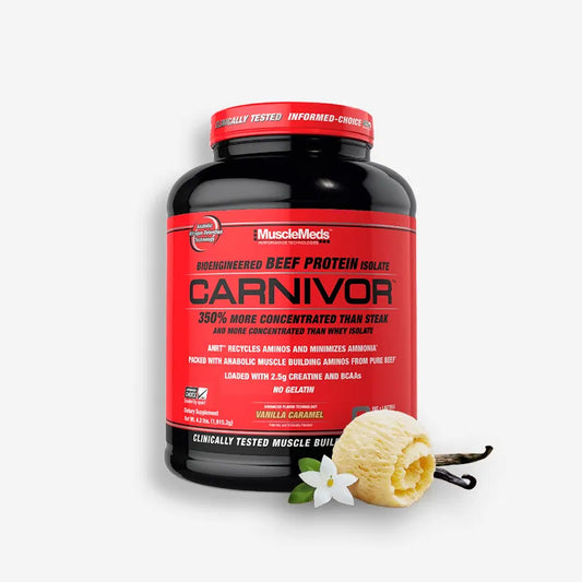 CARNIVOR ISOLATE 4 LIBRAS SABOR VAINILLA CARAMEL – MUSCLEMEDS