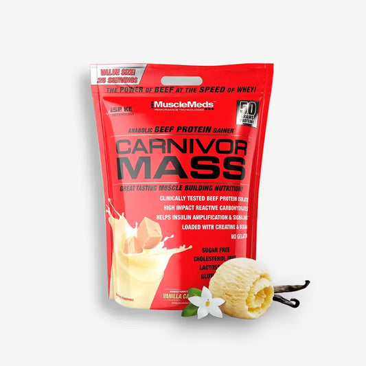 CARNIVOR MASS 10 LIBRAS SABOR VAINILLA – MUSCLEMEDS