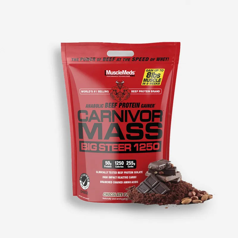 CARNIVOR MASS 15 LIBRAS SABOR CHOCOLATE FUDGE – MUSCLEMEDS