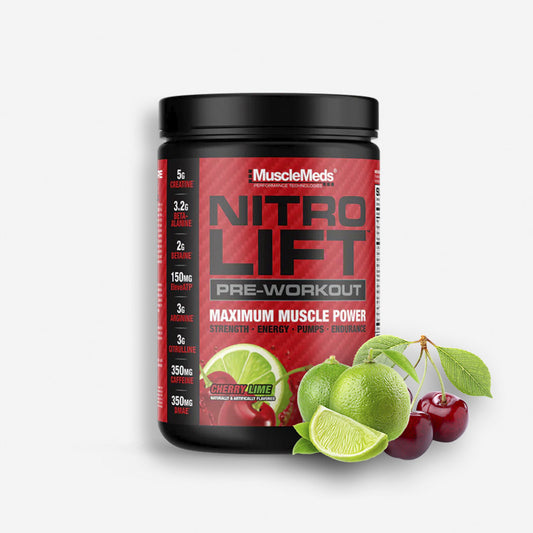 NITRO LIFT PRE-WORKOUT SABOR CHERRY LIME 40 SERVICIOS – MUSCLEMEDS