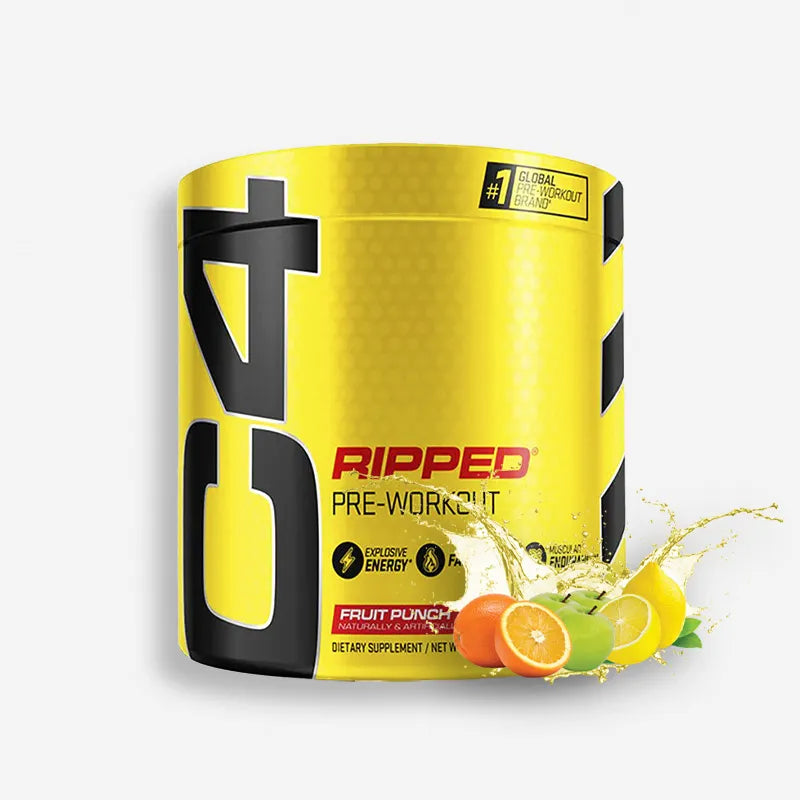 C4 RIPPED 30 SERVICIOS SABOR FRUIT PUNCH – CELLUCOR