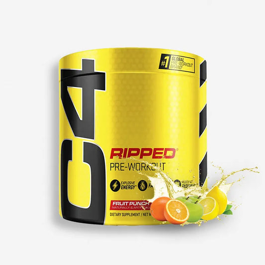C4 RIPPED 30 SERVICIOS SABOR FRUIT PUNCH – CELLUCOR