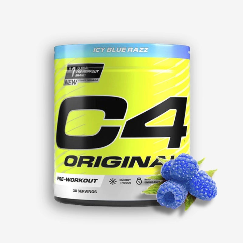 NUEVA IMAGEN – C4 DE 50 SERVICIOS SABOR ICY BLUE RAZZ – CELLUCOR
