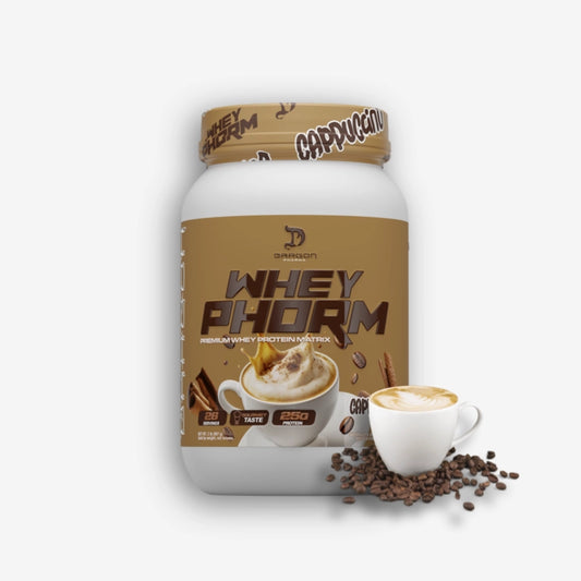 WHEY PHORM 2 LIBRAS SABOR DOUBLE CAPPUCCINO – DRAGON PHARMA