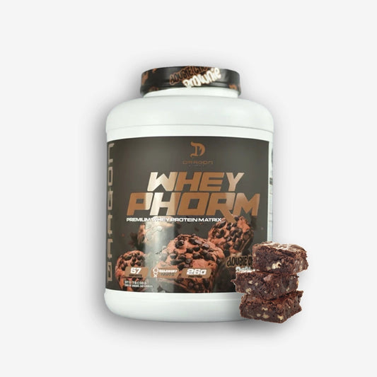 WHEY PHORM 5 LIBRAS SABOR DOUBLE CHOCOLATE BROWNIE – DRAGON PHARMA