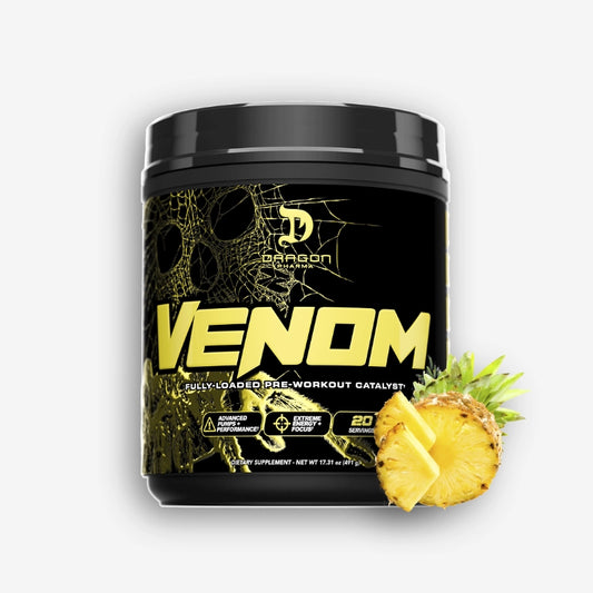 VENOM FULLY LOADED 20 SERVICIOS SABOR WICKED PINEAPPLE – DRAGON PHARMA