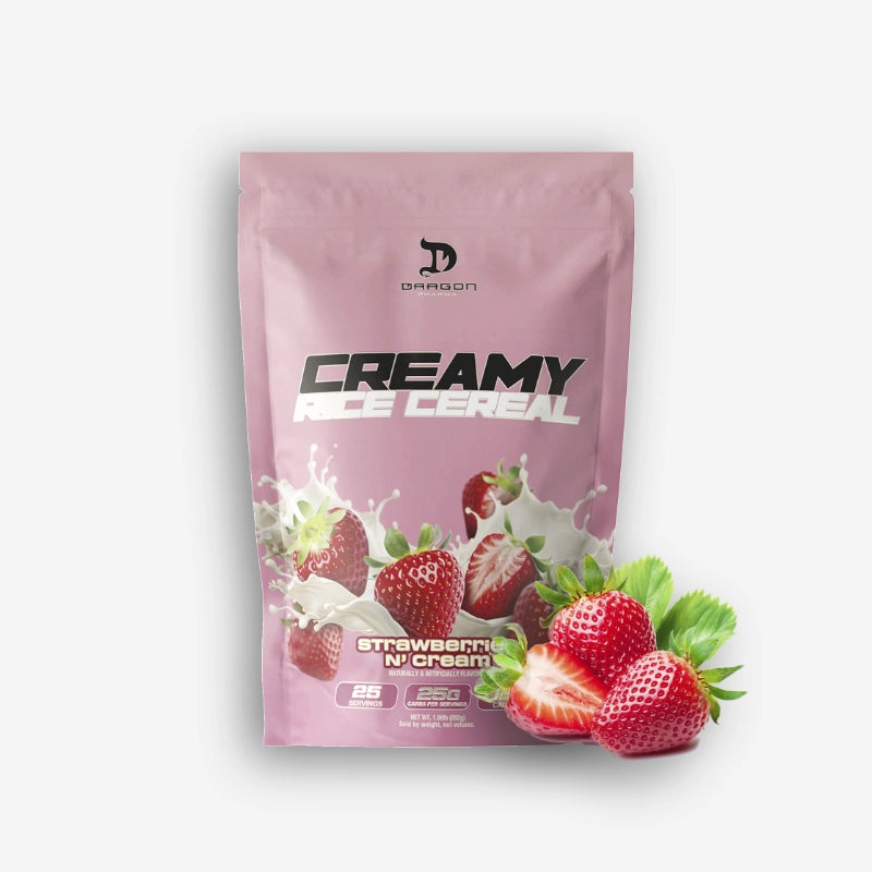 CREAMY RICE CEREAL 25 SERVICIOS SABOR STRAWBERRIES – DRAGON PHARMA